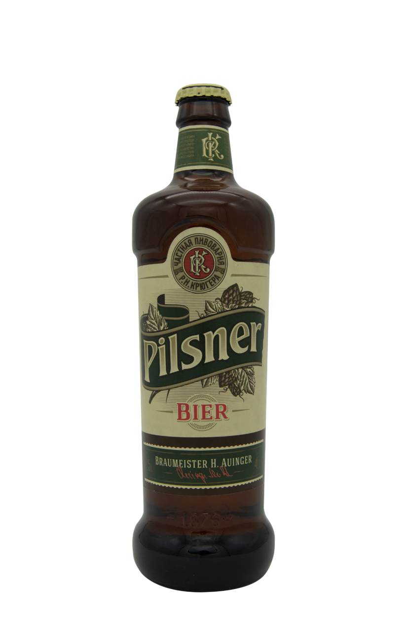 Крюгер Пилснер (Kruger Pilsner) 0,5 | купить томское пиво оптом в Москве и  Московской области.